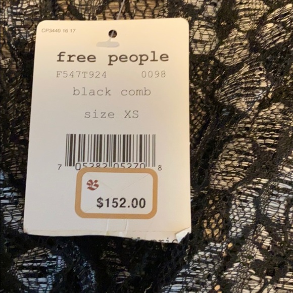 Free People lace beaded tunic New With Tags - Picture 8 of 12